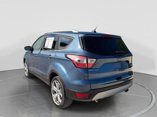 Blue Metallic 2018 Ford Escape Titanium