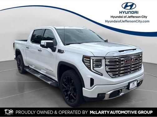 White Frost Tricoat 2023 GMC Sierra 1500 Denali