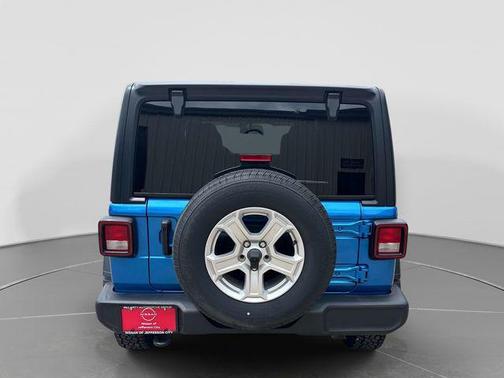Hydro Blue Pearlcoat 2023 Jeep Wrangler Sport S