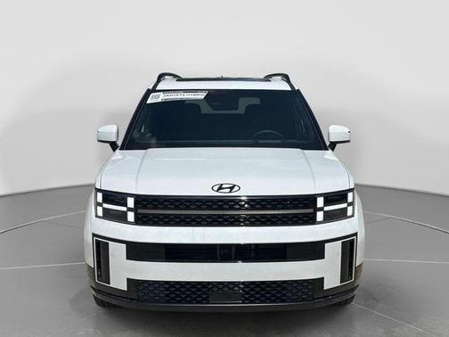 Serenity White 2026 Hyundai SANTA FE HEV Calligraphy