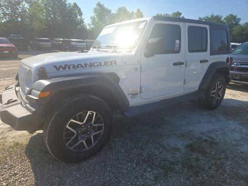 Bright White Clearcoat 2020 Jeep Wrangler Unlimited Sport