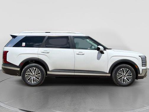 Creamy White Pearl 2026 Hyundai Palisade Hybrid SEL Premium 7P
