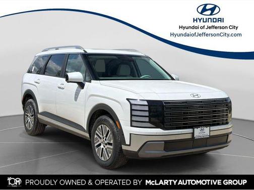 Creamy White Pearl 2026 Hyundai Palisade Hybrid SEL Premium 7P
