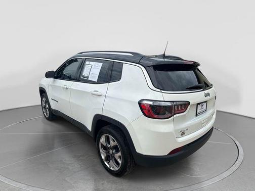 White Clearcoat 2020 Jeep Compass Limited