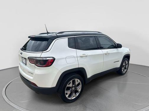 White Clearcoat 2020 Jeep Compass Limited