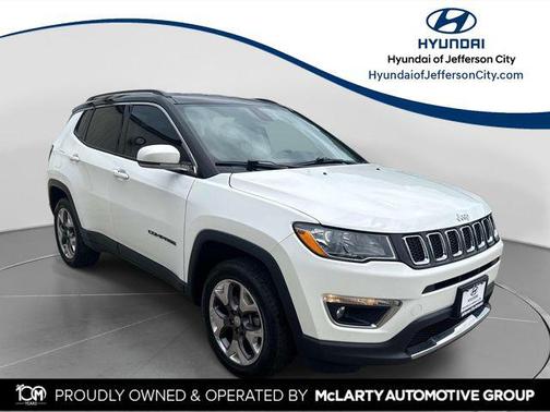 White Clearcoat 2020 Jeep Compass Limited