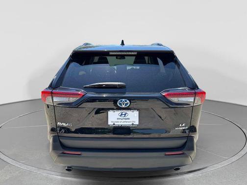 Midnight Black Metallic 2022 Toyota RAV4 Hybrid LE