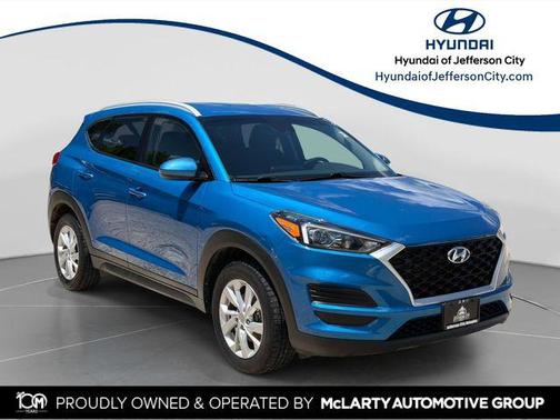 Aqua Blue 2021 Hyundai TUCSON Value