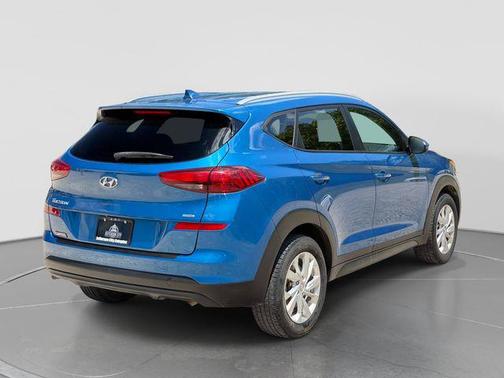 Aqua Blue 2021 Hyundai TUCSON Value