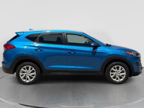 Aqua Blue 2021 Hyundai TUCSON Value