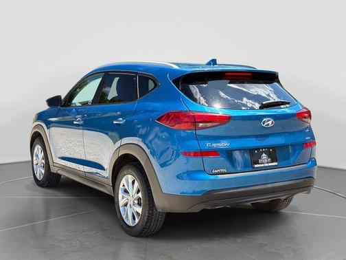 Aqua Blue 2021 Hyundai TUCSON Value