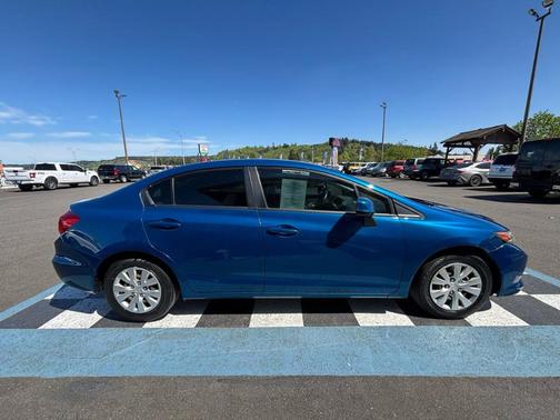 Blue 2012 Honda Civic LX