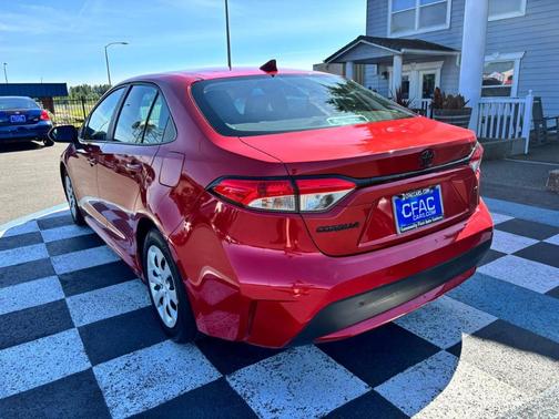 Red 2020 Toyota Corolla LE