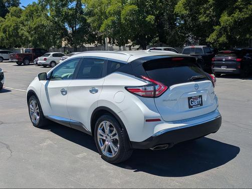 Pearl White 2015 Nissan Murano Platinum