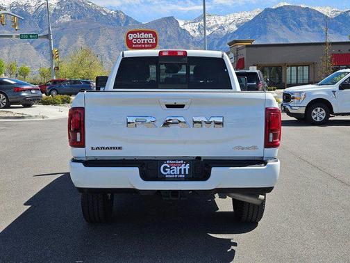 Bright White Clearcoat 2025 RAM 2500 Laramie Crew Cab 4x4 6'4' Box