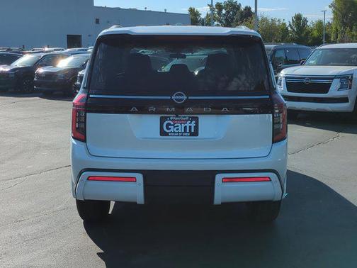 Aspen White Tricoat 2026 Nissan Armada SV