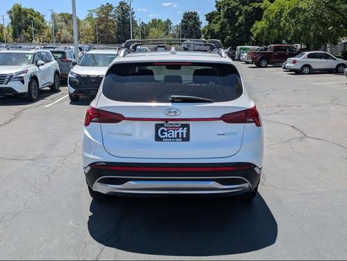 Serenity White Pearl 2023 Hyundai SANTA FE HEV SEL Premium