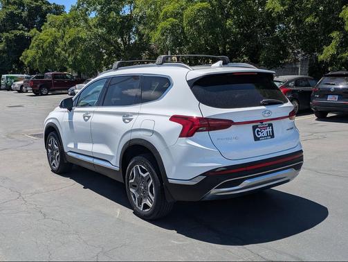 Serenity White Pearl 2023 Hyundai SANTA FE HEV SEL Premium