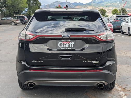 Shadow Black 2017 Ford Edge Titanium