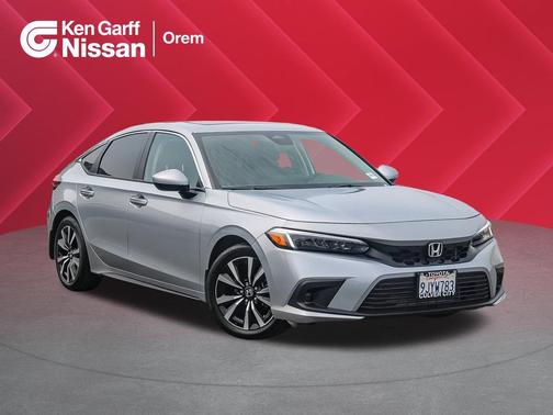 Lunar Silver Metallic 2024 Honda Civic EX-L