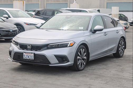 Lunar Silver Metallic 2024 Honda Civic EX-L