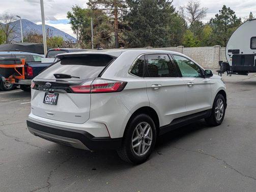 Oxford White 2023 Ford Edge SEL