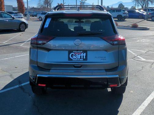 Gun Metallic 2026 Nissan Rogue Platinum
