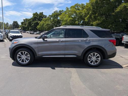 Gray Metallic 2021 Ford Explorer Limited
