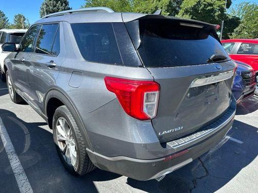 Gray Metallic 2021 Ford Explorer Limited
