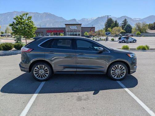 Magnetic Metallic 2020 Ford Edge Titanium