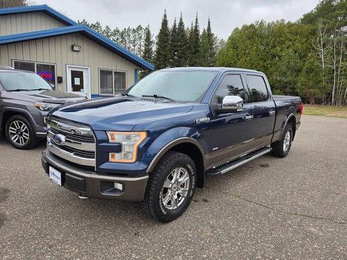 BLUE 2016 Ford F-150 SUPERCREW