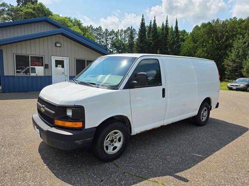 Summit White 2008 Chevrolet Express 1500 Cargo