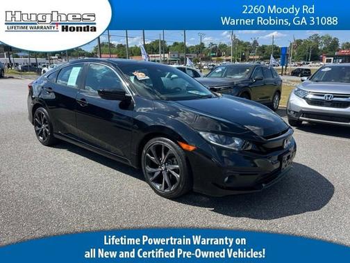 Crystal Black Pearl 2021 Honda Civic