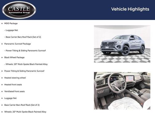 2026 Volkswagen Atlas Cross Sport 2.0T SE w/Technology