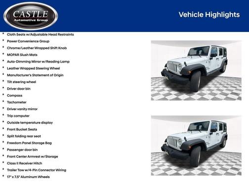 2017 Jeep Wrangler Unlimited Sport
