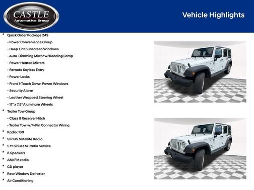 2017 Jeep Wrangler Unlimited Sport