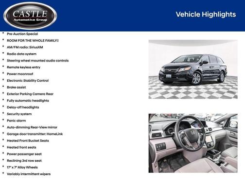 2016 Honda Odyssey EX-L