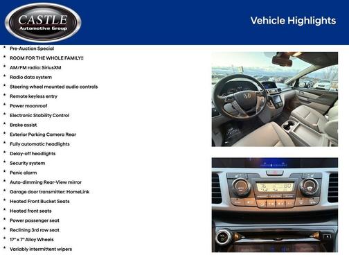 2016 Honda Odyssey EX-L