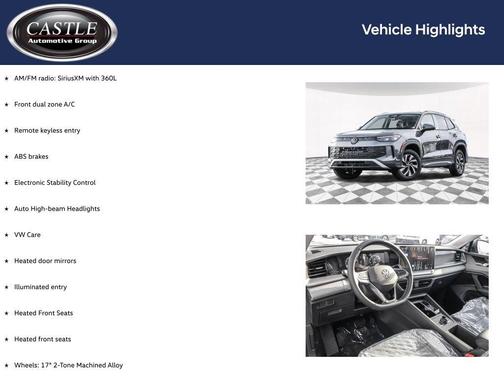 2026 Volkswagen Tiguan 2.0T S