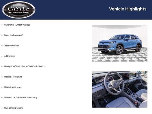 2025 Volkswagen Tiguan 2.0T SE