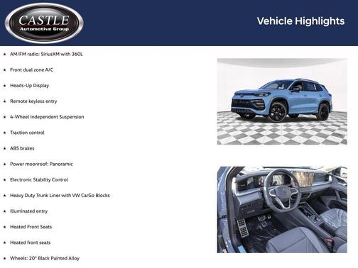 2026 Volkswagen Tiguan 2.0T SE R-Line Black