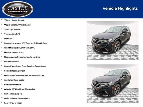 2022 Volkswagen Tiguan 2.0T SEL R-Line