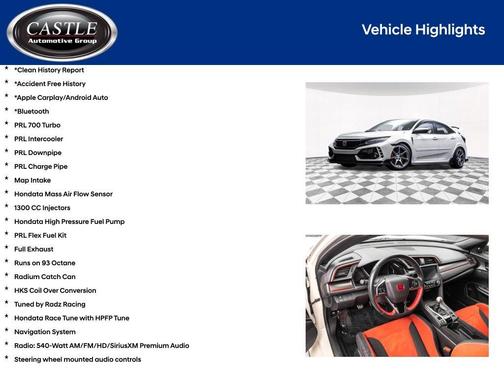 2019 Honda Civic Type R Touring