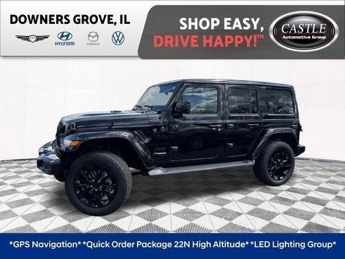 Black Clearcoat 2021 Jeep Wrangler Unlimited Sahara Altitude