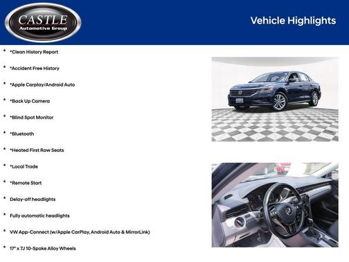 2020 Volkswagen Passat 2.0T SE