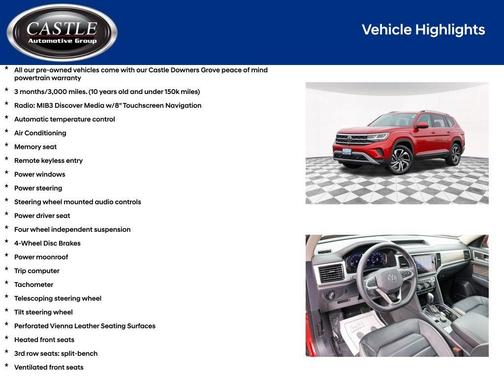 2021 Volkswagen Atlas 3.6 V6 SEL Premium