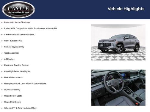 2026 Volkswagen Tiguan 2.0T SE