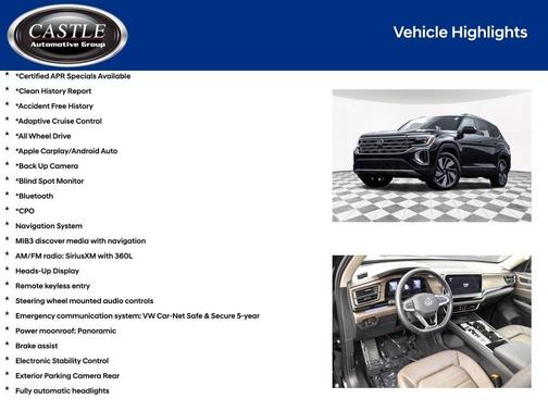 2025 Volkswagen Atlas 2.0T SEL