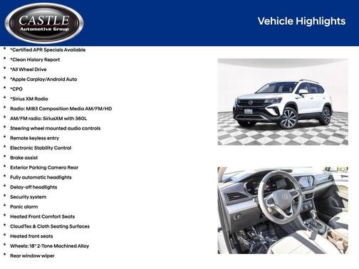 2022 Volkswagen Taos 1.5T SE