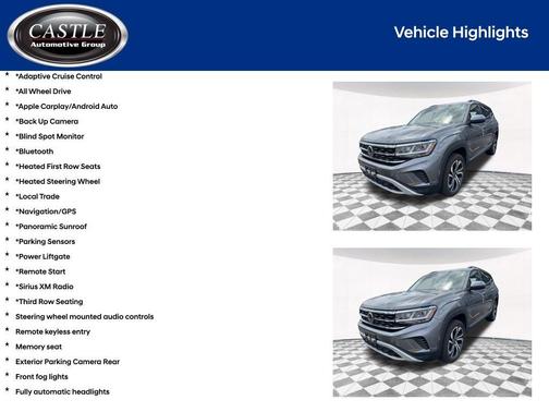 2022 Volkswagen Atlas 3.6L SEL